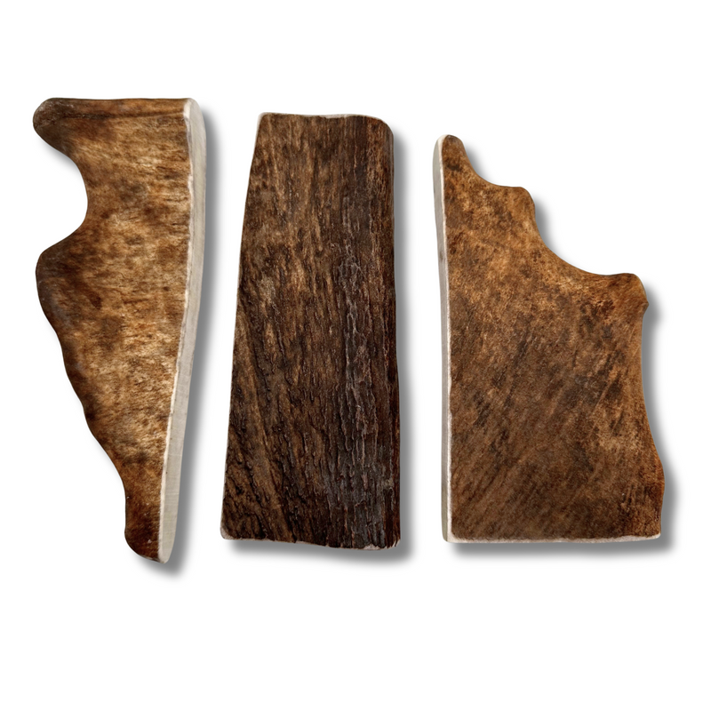 1lb Bulk Moose Antler Dog Chews