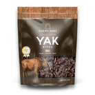 Package of Chewy Pawz Yak Bites on a white background